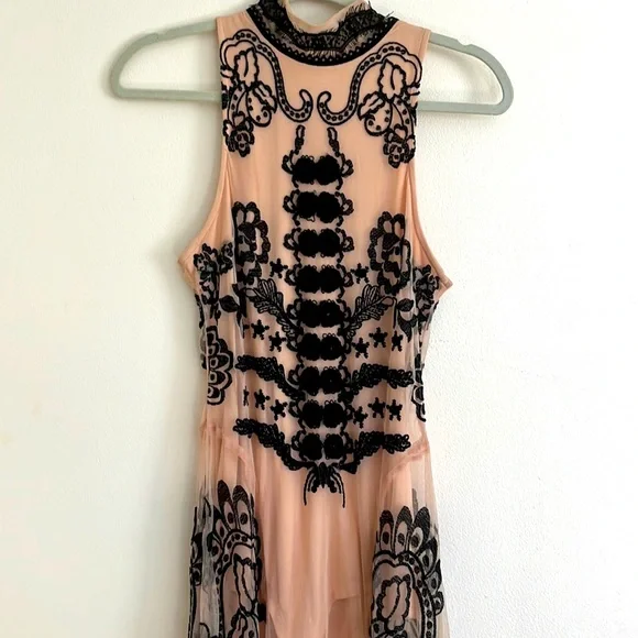 Dresses | Nasty Gal Embroidered Maxi Dress Small | Poshmark